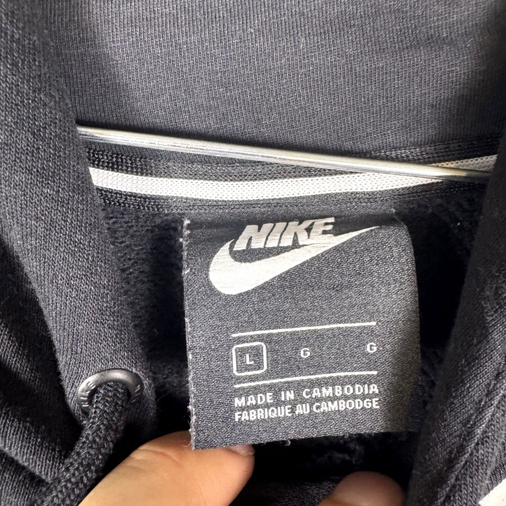 Nike VINTAGE Nike Hoodie Women L Rally Fleece Drop Shoulder Sportswear NSW PulloverSweatshirt Size L / US 10 / IT 46 - 6 Thumbnail