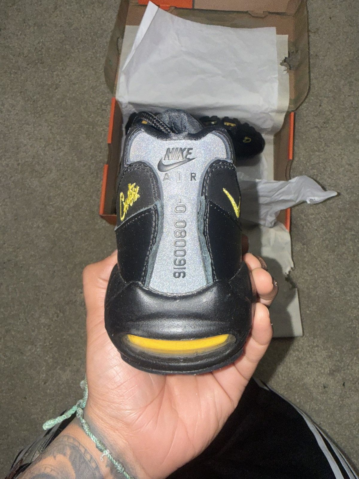 Corteiz × Nike Nike airmax 95 corteiz honey black Size US 8 / EU 41 - 3 Thumbnail
