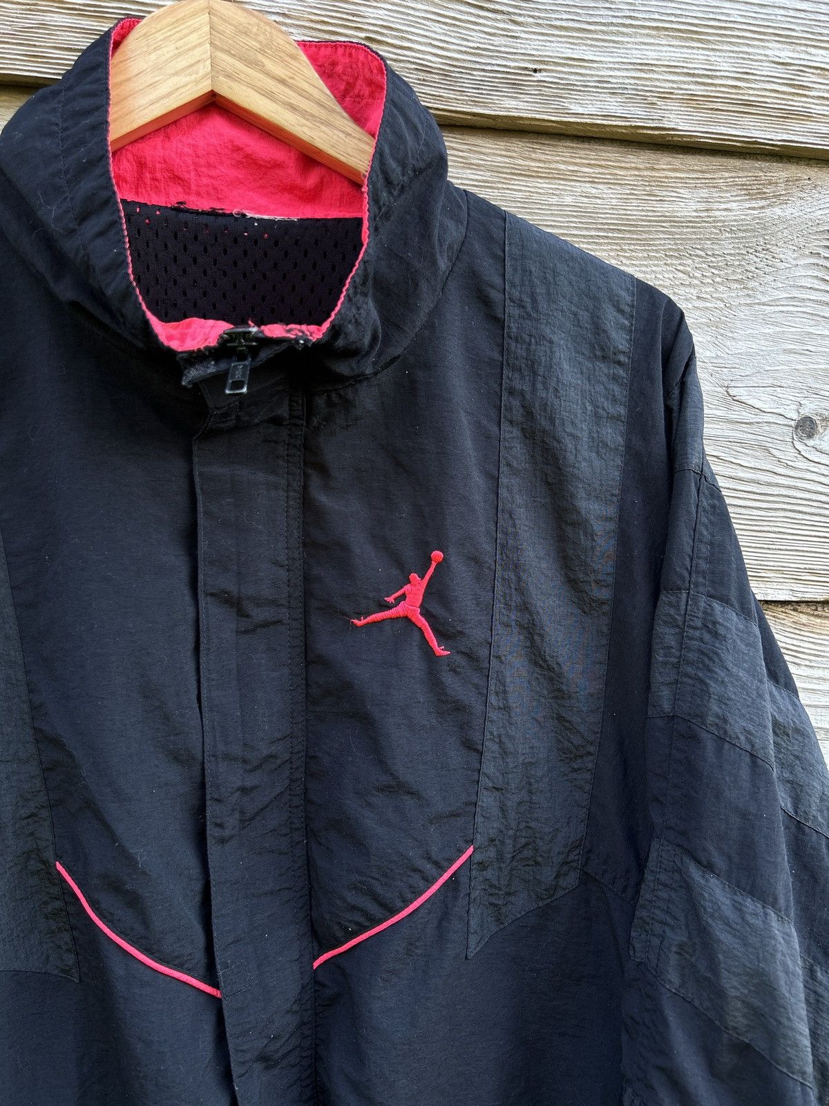 Jordan Brand 90s Vintage 1991 Nike Air Jordan VI Infrared Jacket Size US L / EU 52-54 / 3 - 2 Thumbnail