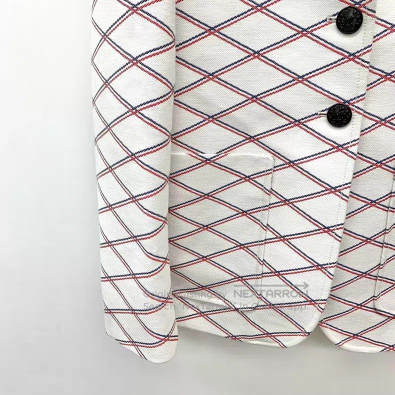 Louis Vuitton Louis Vuitton 24 long-sleeve Blazers with white diamond li Size S / US 4 / IT 40 - 4 Thumbnail