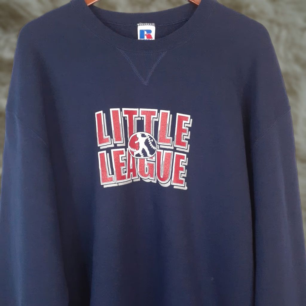 Russell Athletic VINTAGE Russell Athletic Sweatshirt Unisex Adults XL Blue Crew Neck Pullover Long Sleeve Cotton Blend All Seasons Regular Condition: Good Size US XL / EU 56 / 4 - 1 Thumbnail