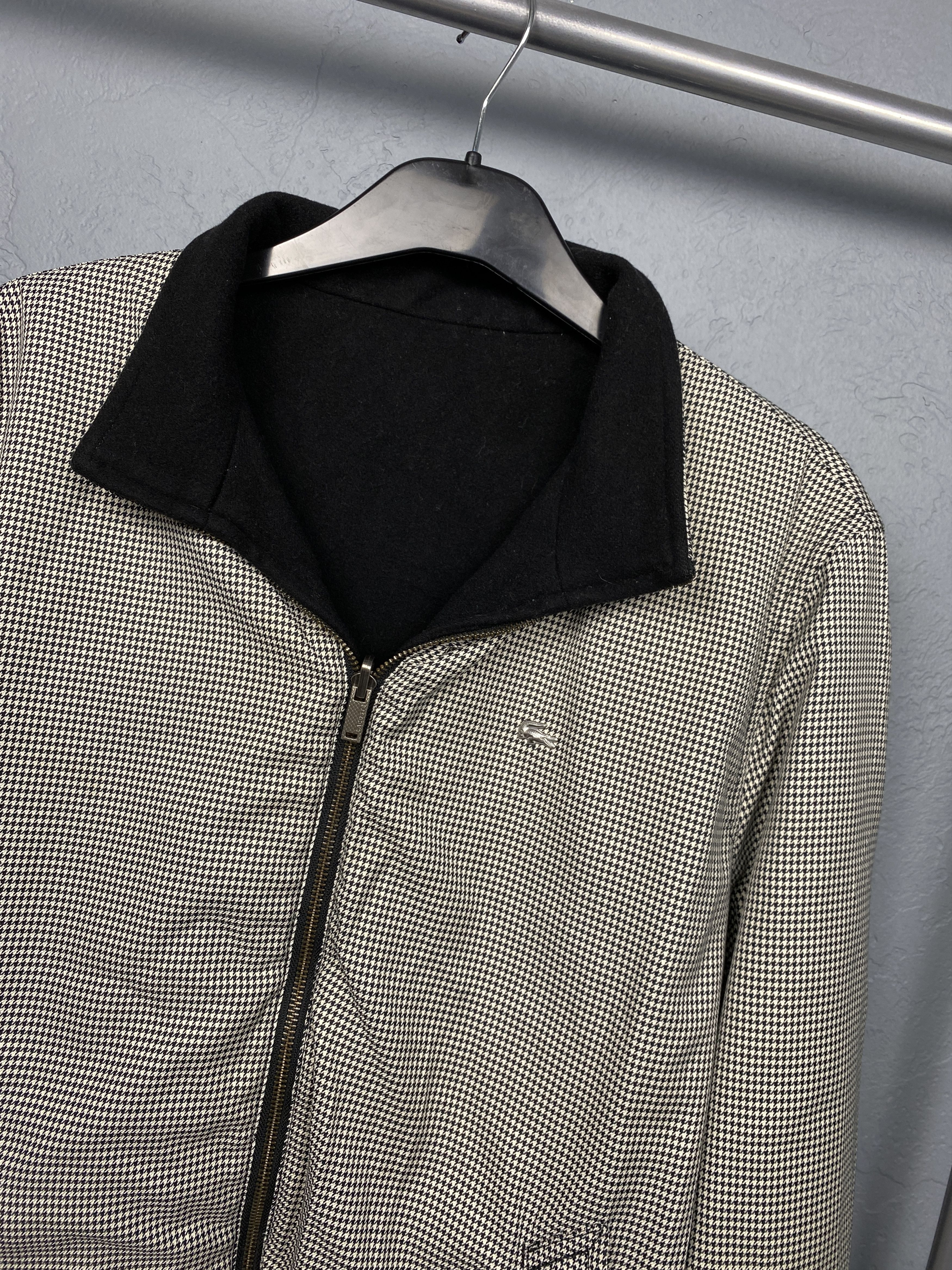 Lacoste Lacoste Vintage Mens Reversible Wool Coat Jacket Size US L / EU 52-54 / 3 - 8 Thumbnail
