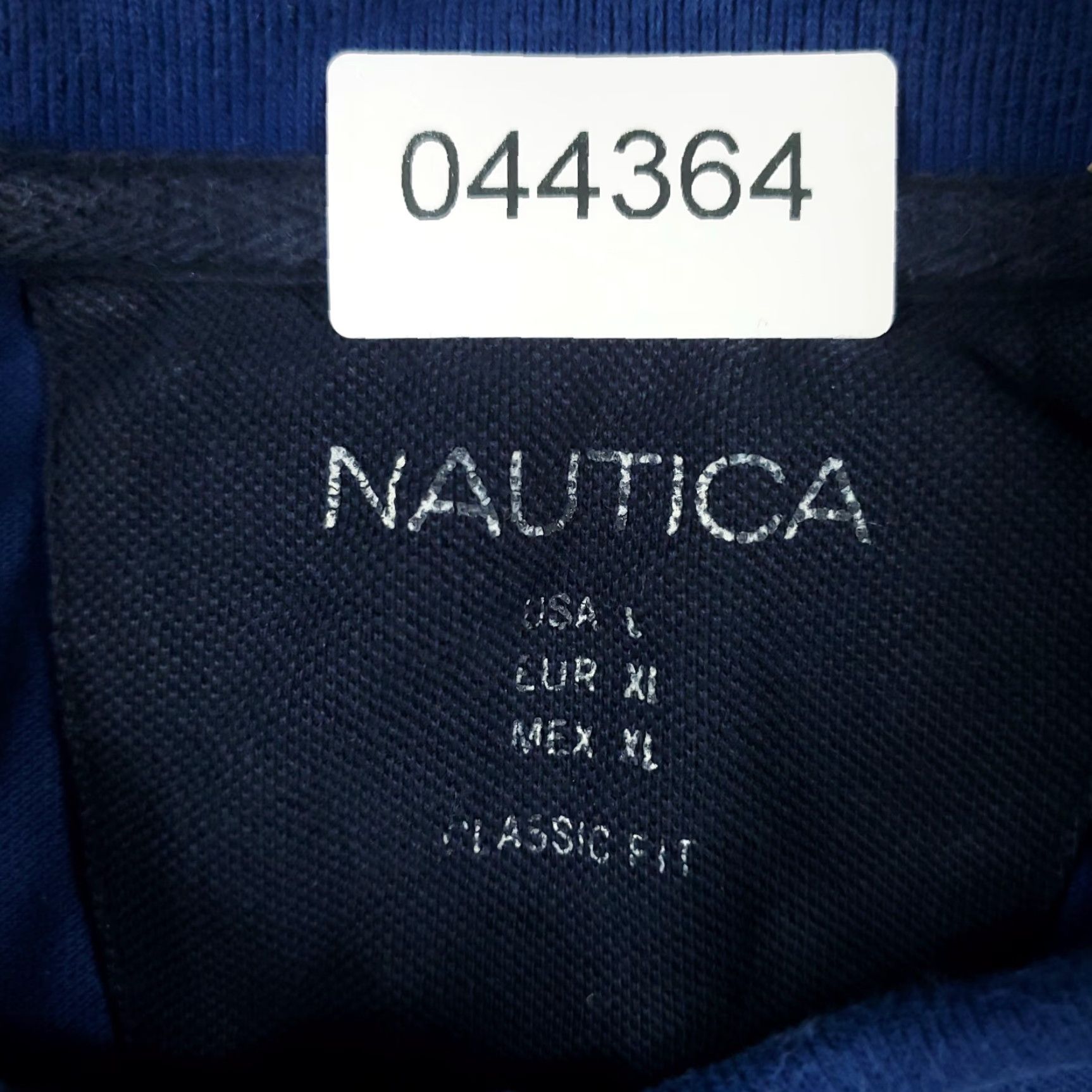 Nautica Nautica Polo Shirt Mens Large Blue Casual Short Sleeve Regular Fit Adult Polo Shirt Color Blue Navy Logo Button Front 90s Preppy Style Mens Size US L / EU 52-54 / 3 - 6 Thumbnail