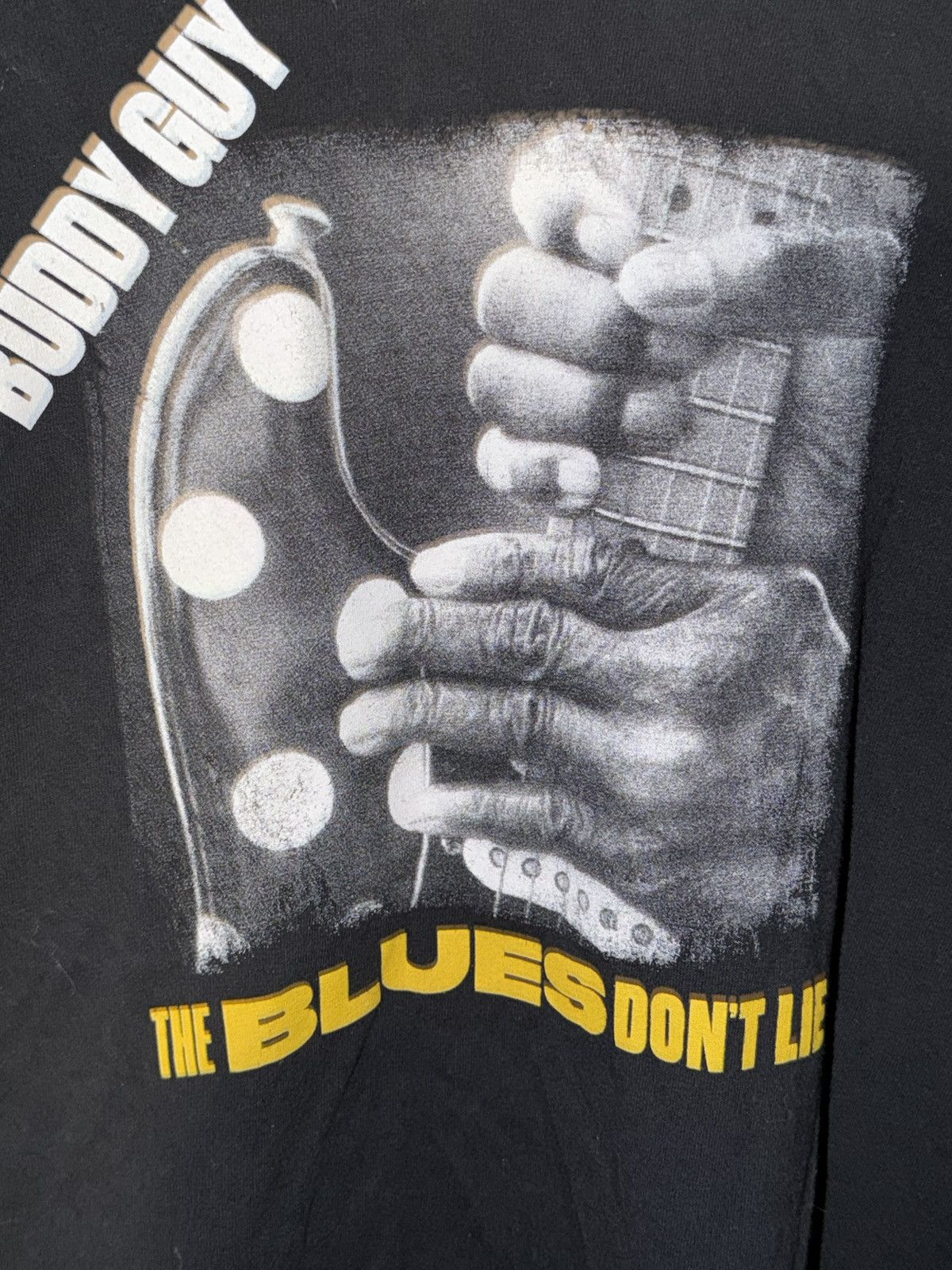 Gildan Buddy Guy The Blues Don’t Lie Guitar Shirt Size Large Size US L / EU 52-54 / 3 - 14 Thumbnail