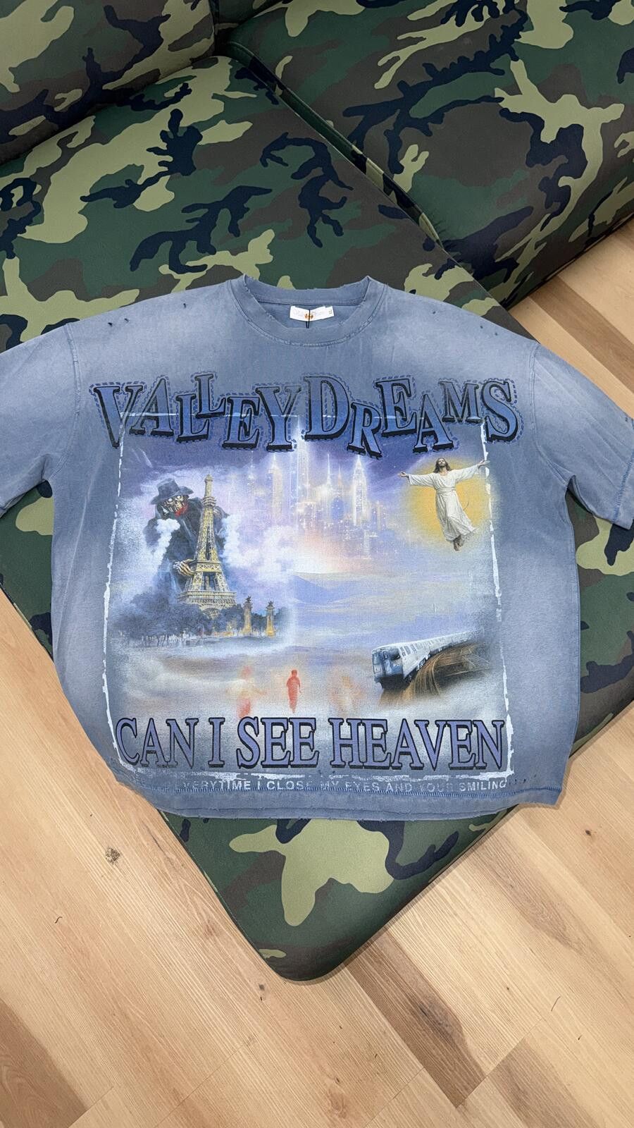 Vale Vale Forever Blue Can I See Heaven Tee Size US S / EU 44-46 / 1 - 1 Thumbnail