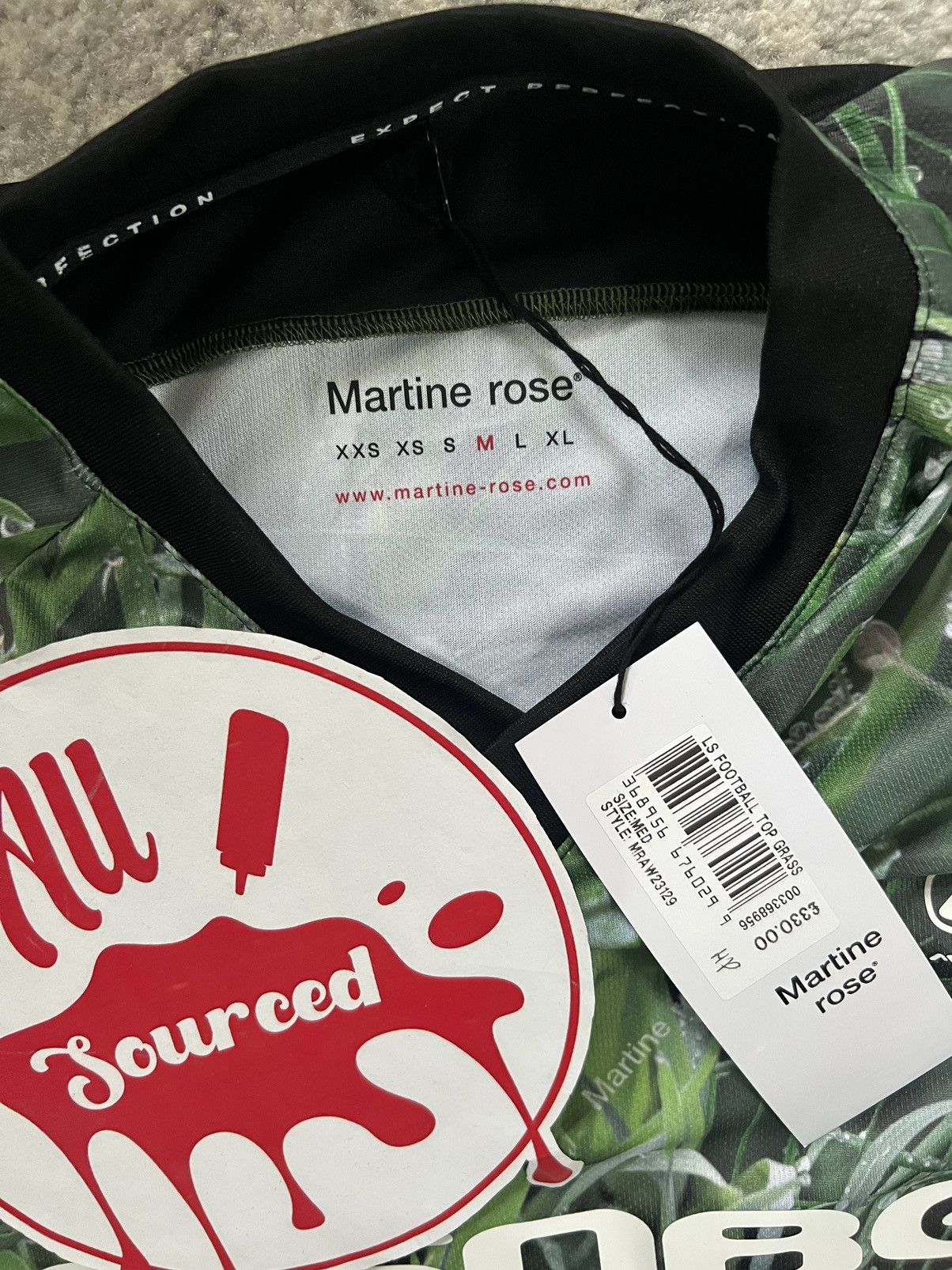 Martine Rose Martine Rose FW23 Panelled Football Shirt Size US M / EU 48-50 / 2 - 3 Thumbnail