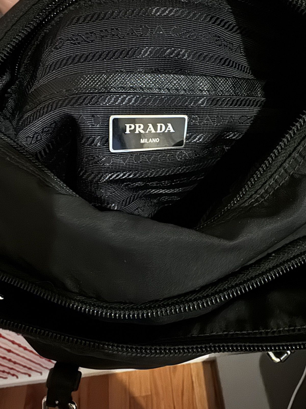 Prada Prada Black Stud Embellished Crossbody Bag Size ONE SIZE - 5 Thumbnail