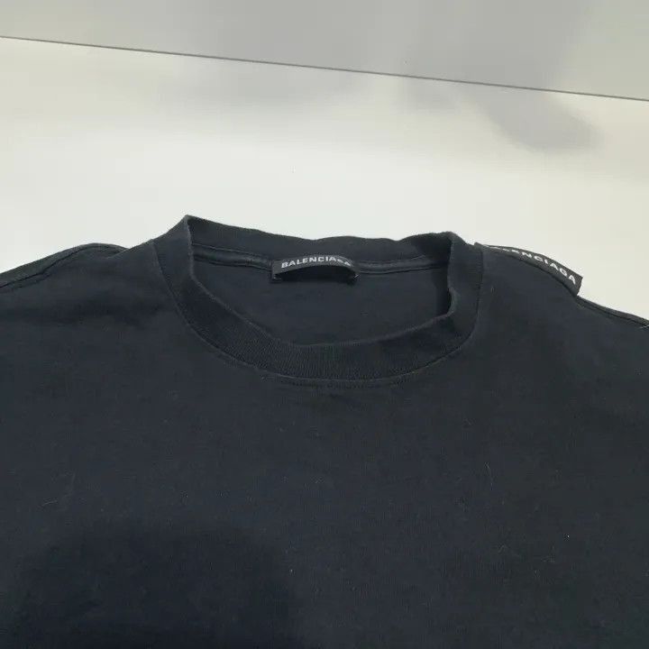 Balenciaga Balenciaga Balenciaga Black Short Sleeve TShirt -2507 Size US XS / EU 42 / 0 - 6 Thumbnail