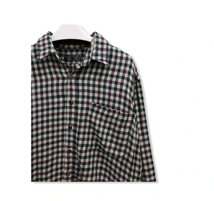 Flannel × Vintage Vintage Plaid Tartan Flannel Shirt 👕 Size US L / EU 52-54 / 3 - 2 Thumbnail