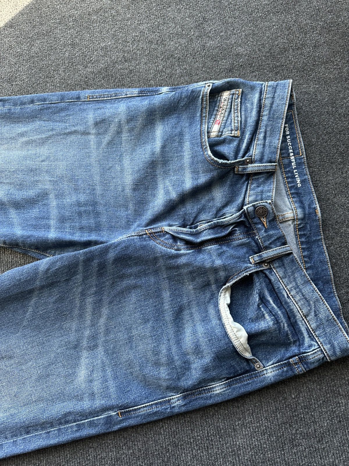Diesel 🚨 RARE DIESEL MEN DENIM JEANS AVANT GARDE IFSIXWASNINE Y2K Size US 32 / EU 48 - 6 Thumbnail