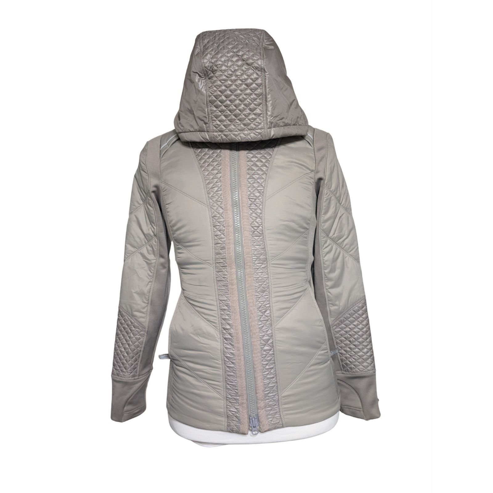 Athleta Athleta Tan Rock Ridge Primaloft Quilted zip Close Jacket SP Size S / US 4 / IT 40 - 1 Thumbnail