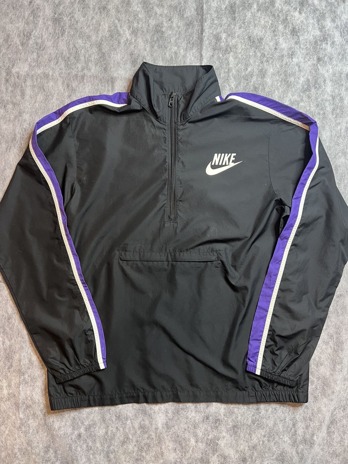 Nike Vintage Nike Nylon 1/3 Anorak Jacket Size US L / EU 52-54 / 3 - 1 Thumbnail