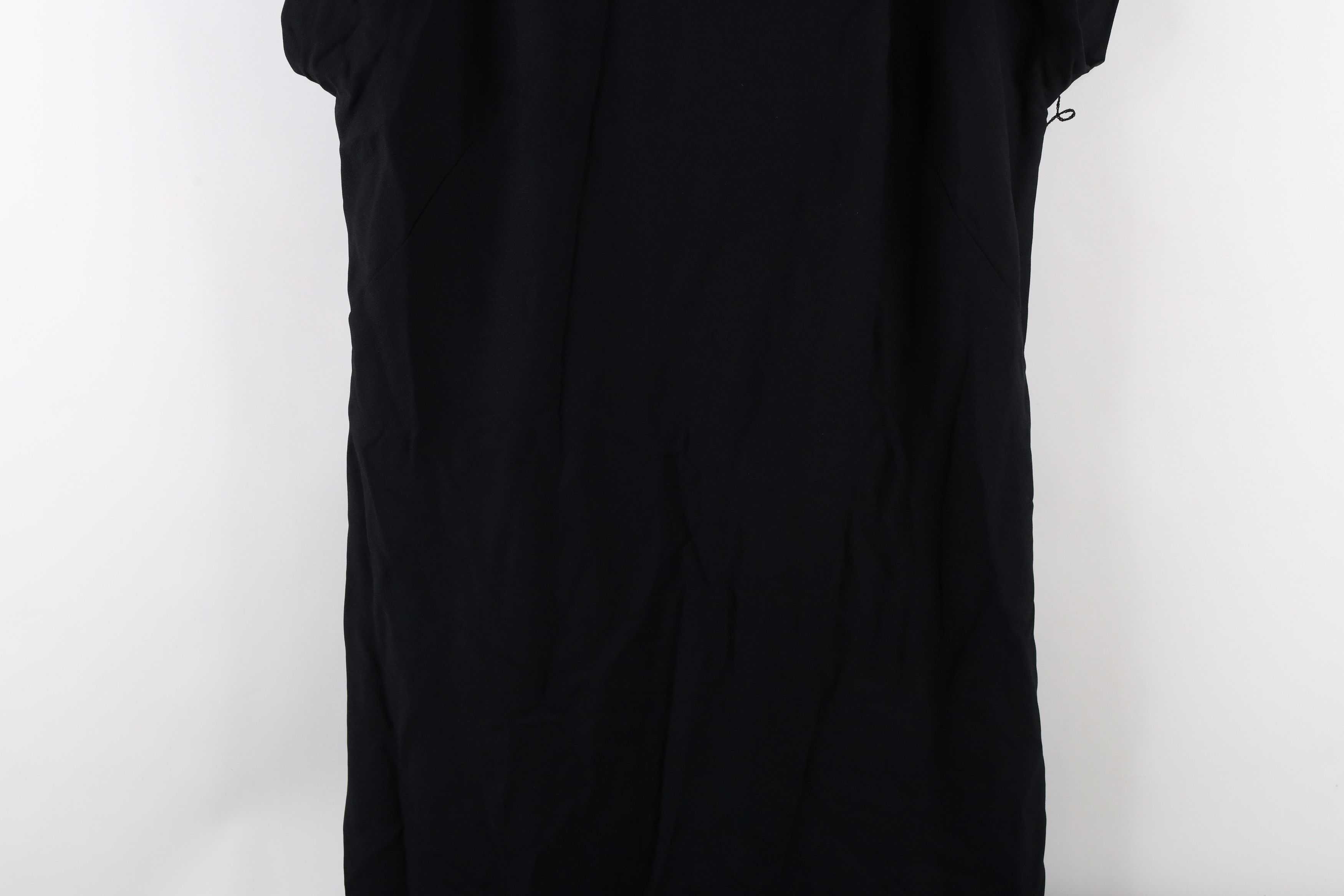 Vintage Vintage 50s Rockabilly Cocktail Sleeveless Dress Black USA Size XXL / US 16-18 / IT 52-54 - 3 Thumbnail