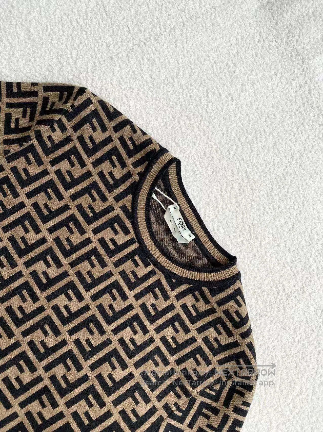 Fendi Fendi The old flower is full of printed knitwear| Size XS / US 0-2 / IT 36-38 - 4 Thumbnail