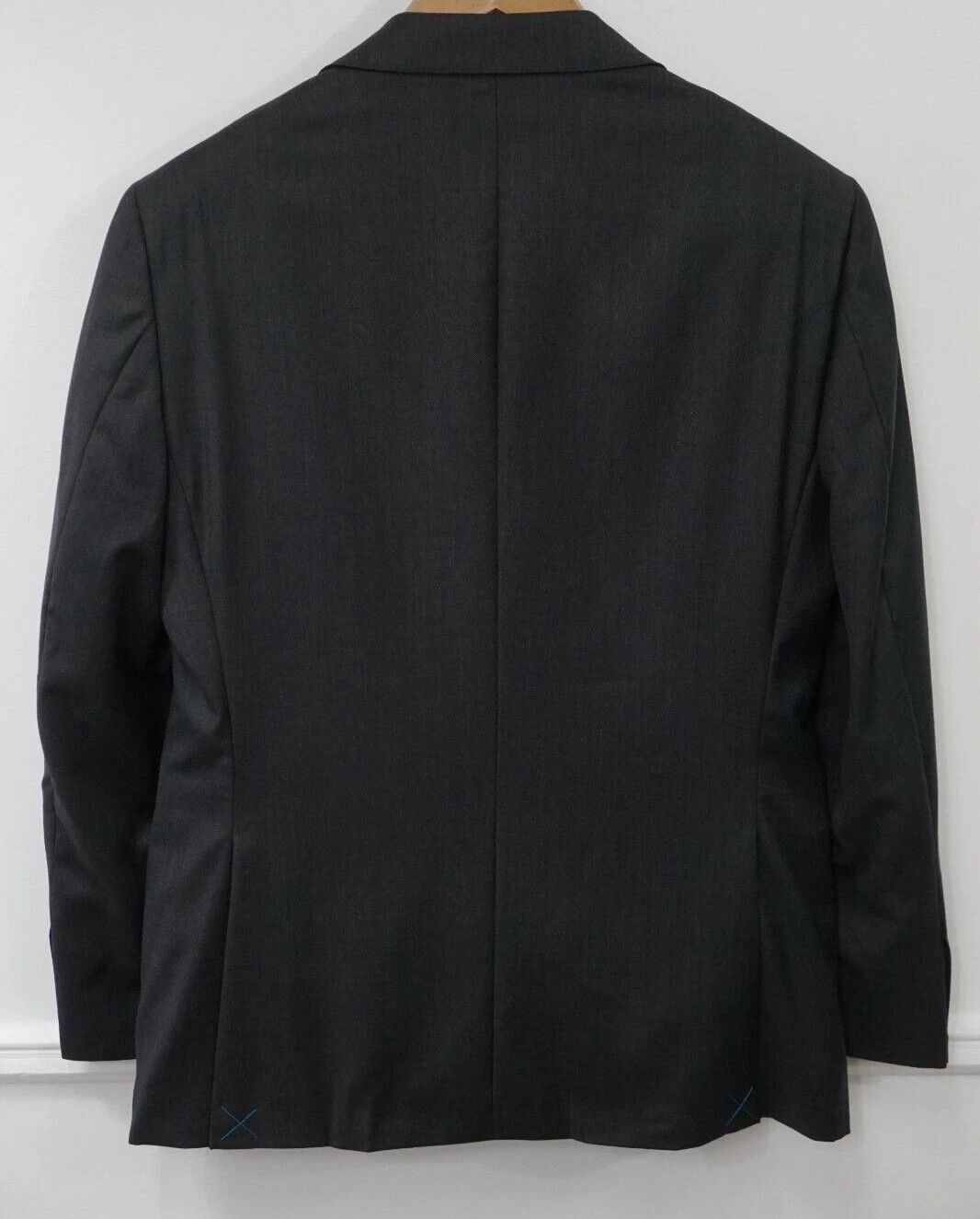 Suitsupply Men Suitsupply Blazer Napoli Grey Wool S110 Zignone UK/US42S Size 42S - 2 Thumbnail