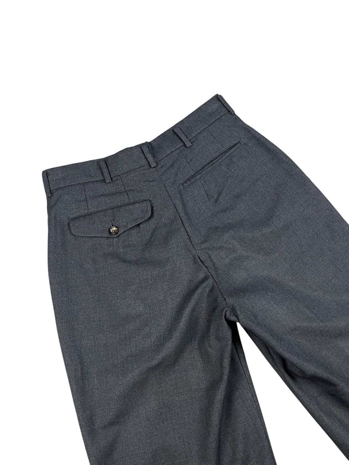 Comme des Garcons Homme Vintage 80s Comme des Garçons Homme Wool Casual Pants Size US 28 / EU 44 - 5 Thumbnail