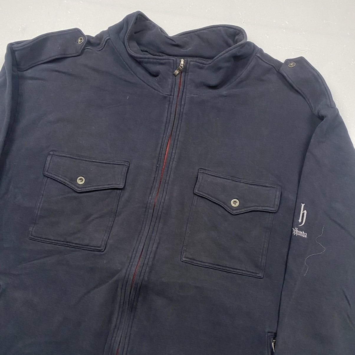 Japanese Brand Vintage y2k Dj Honda Japanese DJ Sweater Jacket Size US XL / EU 56 / 4 - 4 Thumbnail