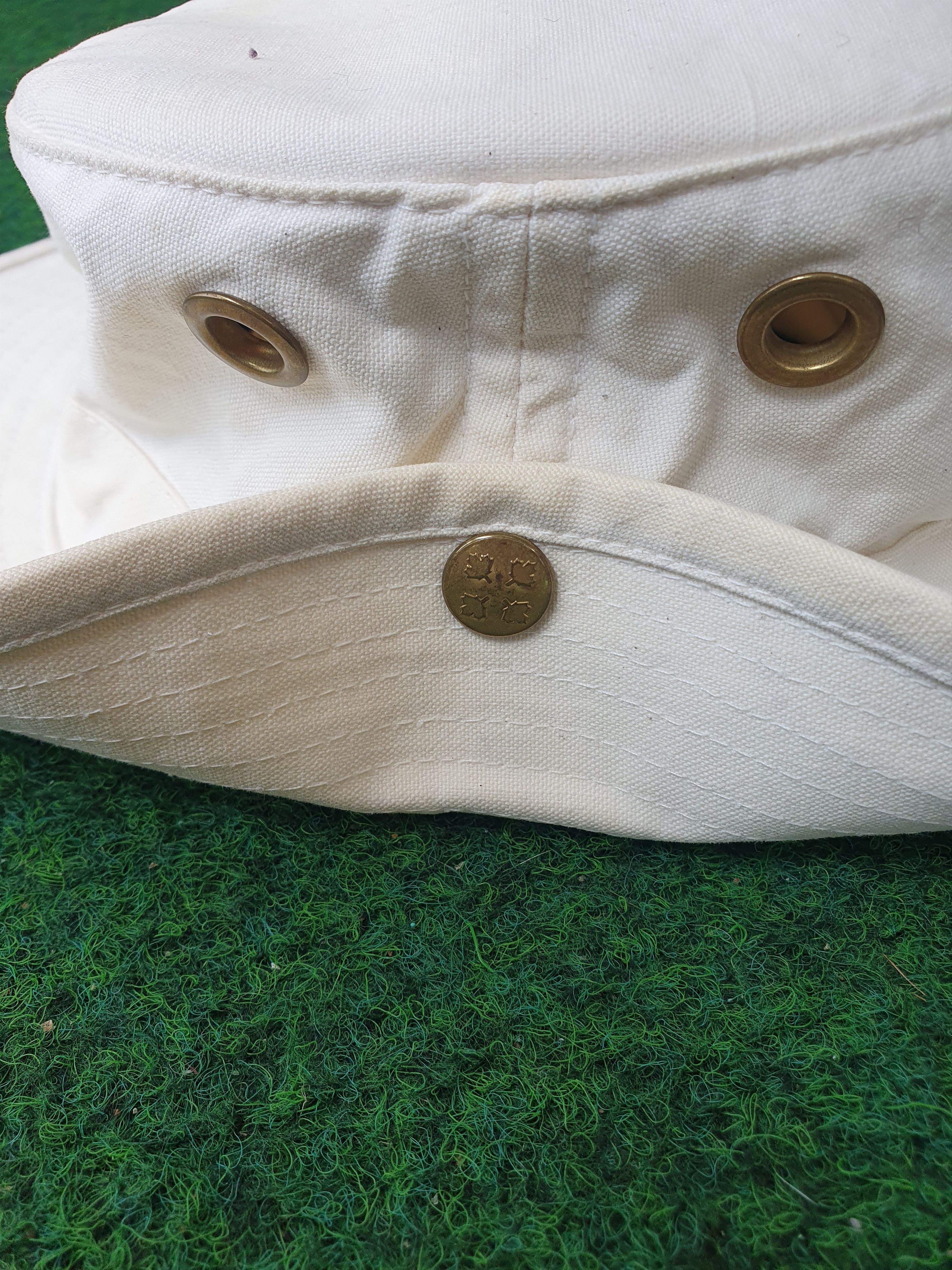 Tilley × Vintage Tilley Hat Vtg Safari T3 Duck Canvas Hat sz 6 7/8-55.5cm Size ONE SIZE - 8 Thumbnail