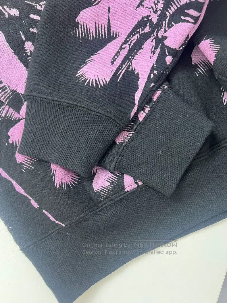Saint Laurent Paris Saint Laurent Paris Sunset Palm Tree Hooded Sweatshirt Size US XS / EU 42 / 0 - 3 Thumbnail