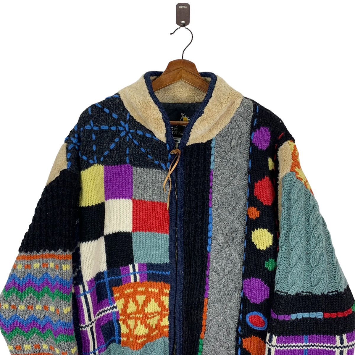 Coogi × go slow caravan GO SLOW CARAVAN STYLE COOGI KNITTED JACKET Size US L / EU 52-54 / 3 - 5 Thumbnail