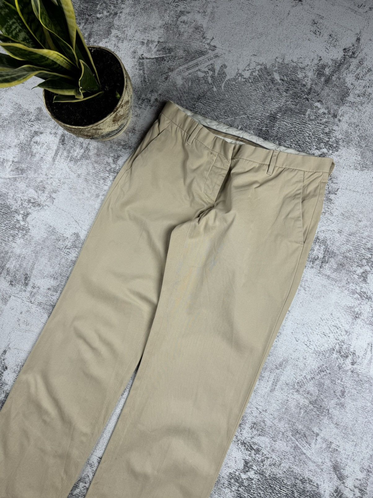 Helmut Lang Helmut Lang 1990S Flat Front Very Rare Trousers Bottoms Pants Size 30" / US 8 / IT 44 - 11 Thumbnail
