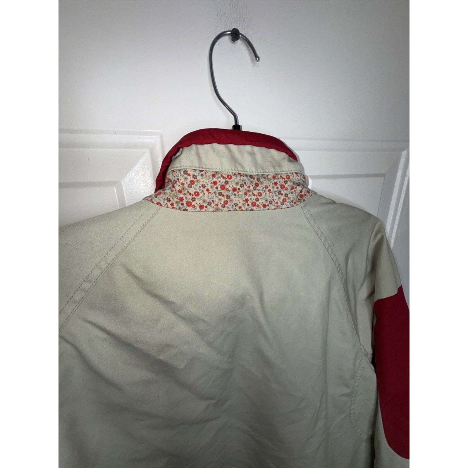 1 Madison 1 Madison Parka Jacket Coat Womens Large Beige Windbreaker Size L / US 10 / IT 46 - 14 Thumbnail