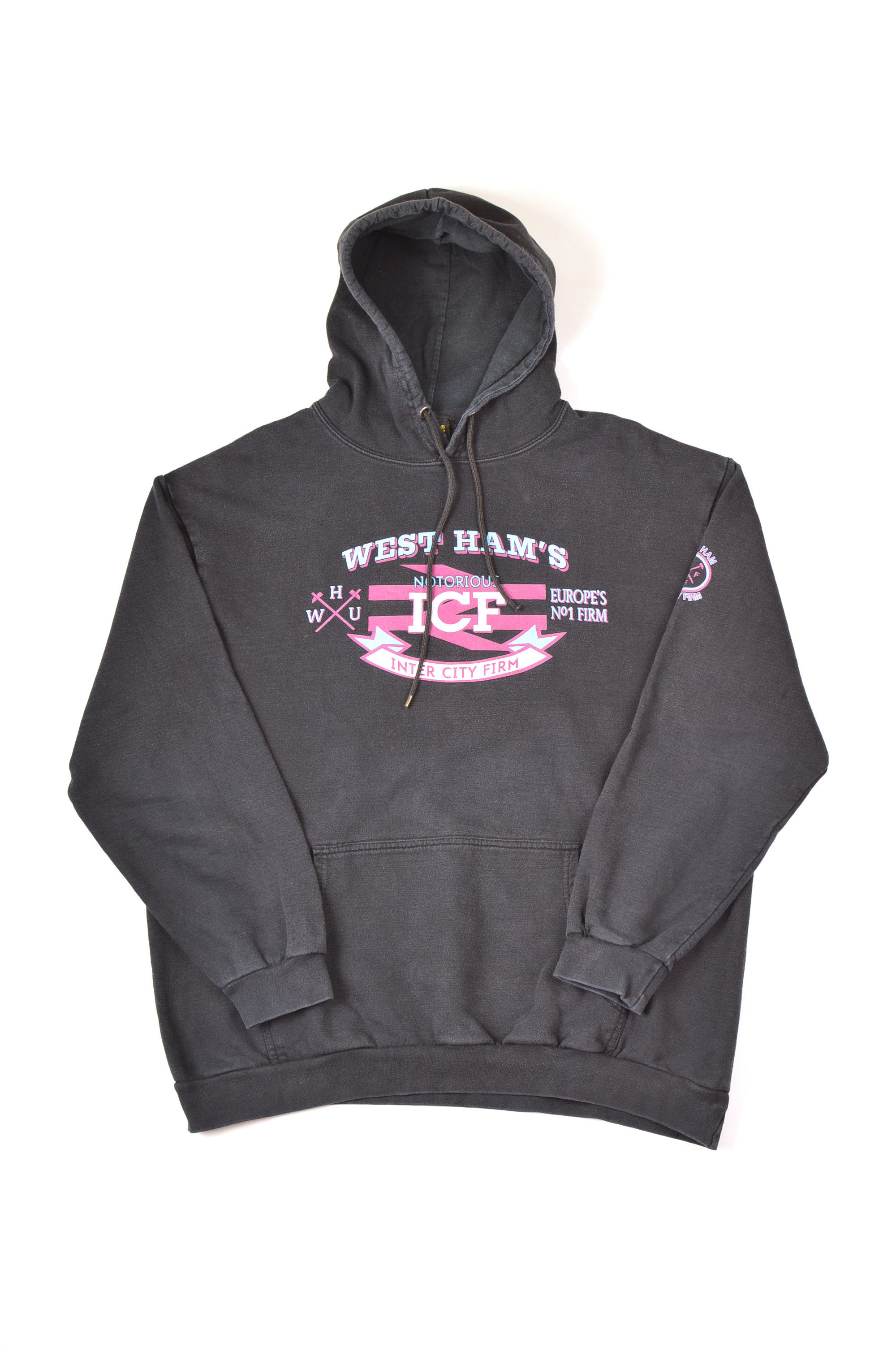 Stars & Stripes × Vintage Stars&Stripes West Hams Notorious Inter City Firm Vtg Hoodie Size US XXL / EU 58 / 5 - 1 Thumbnail