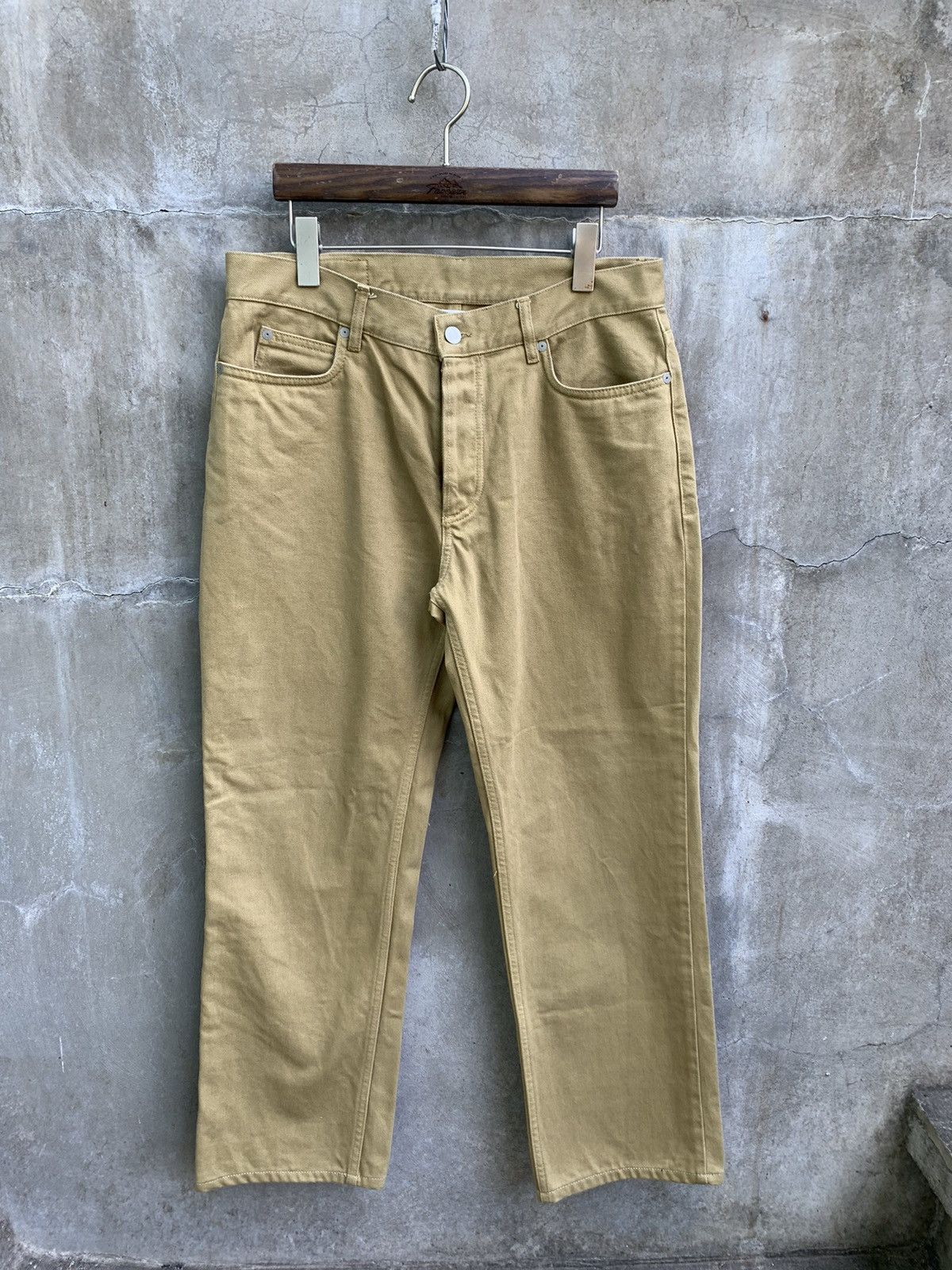 image of Maison Margiela Line 10 Stereotype 5 Pocket Pants in Brown, Men's (Size 32)