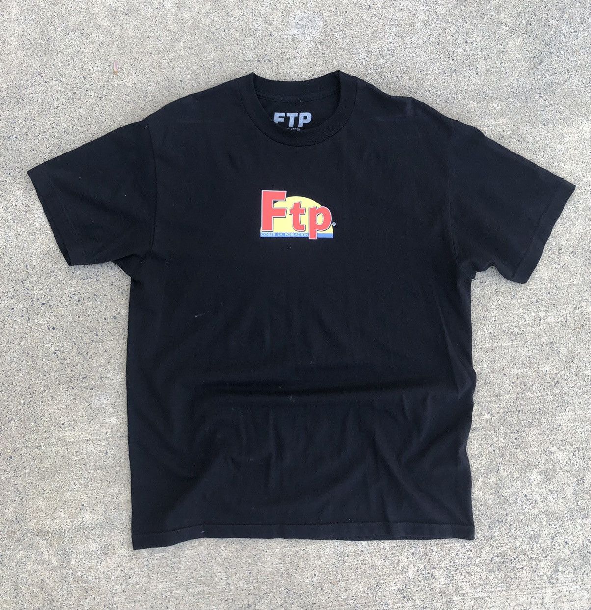 Fuck The Population × G59 Records Rare FTP Today logo tee Size US L / EU 52-54 / 3 - 1 Thumbnail