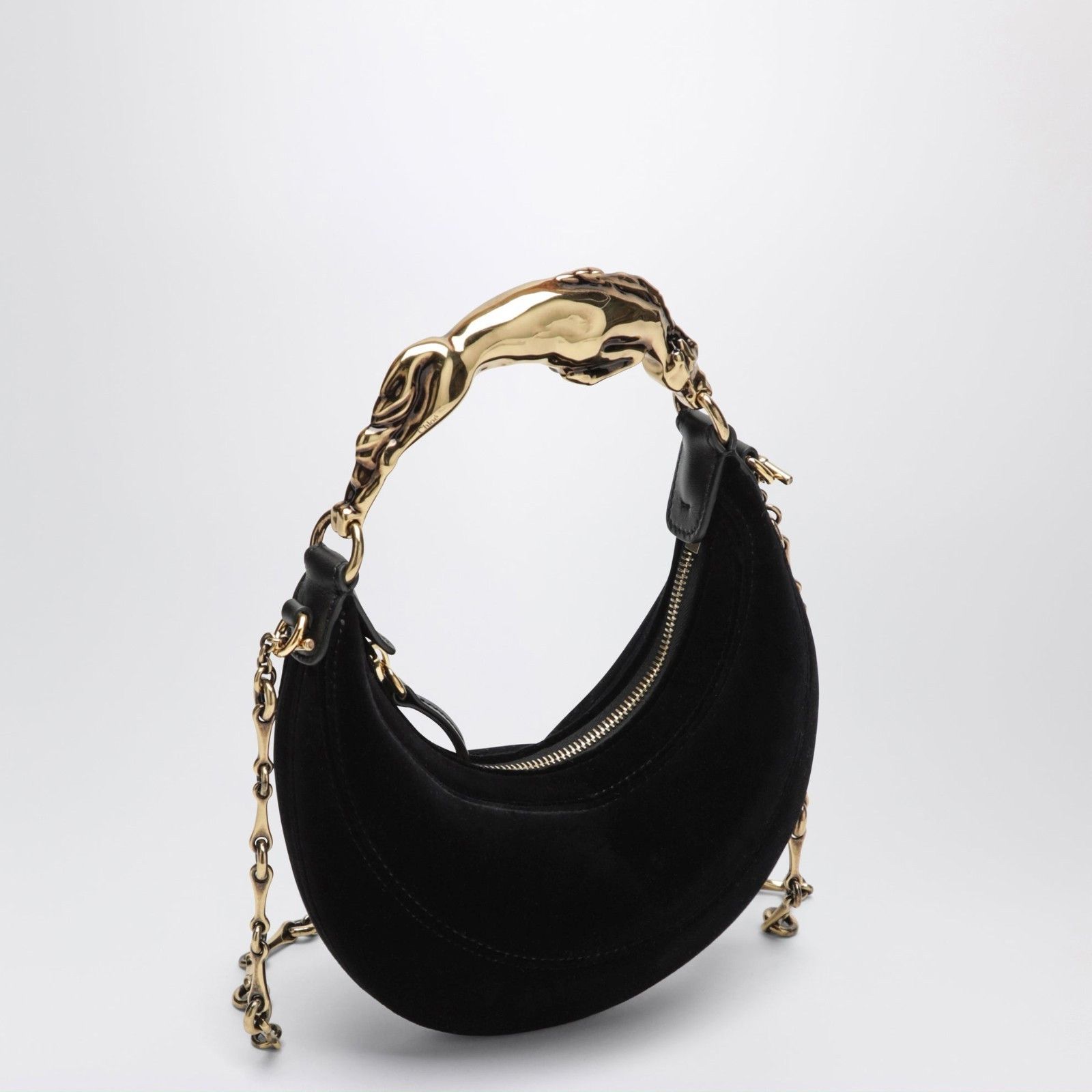 Chloe CHLOE Black Small Chain Horse Shoulder Bag New & Authentic Size ONE SIZE - 2 Thumbnail