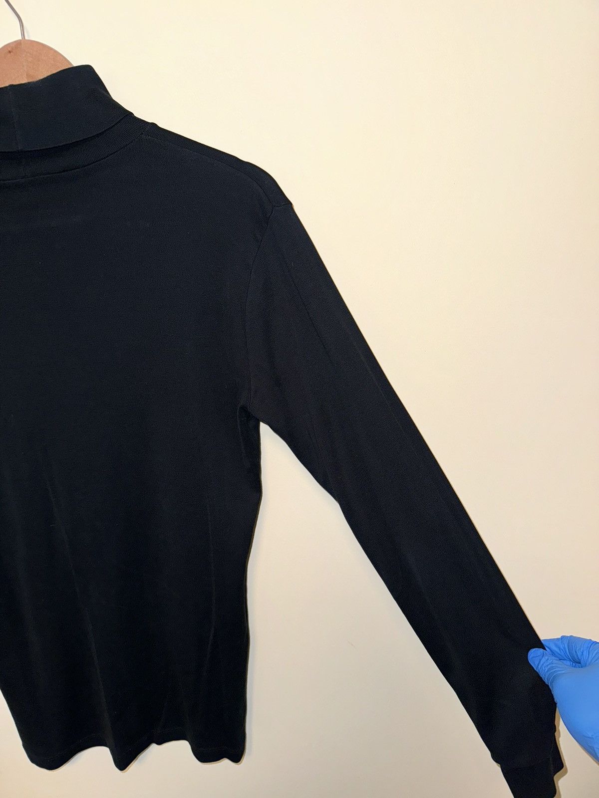 Raf by Raf Simons Raf Simons Black Hand Sign SS09 Turtleneck Sweater Size US M / EU 48-50 / 2 - 8 Thumbnail