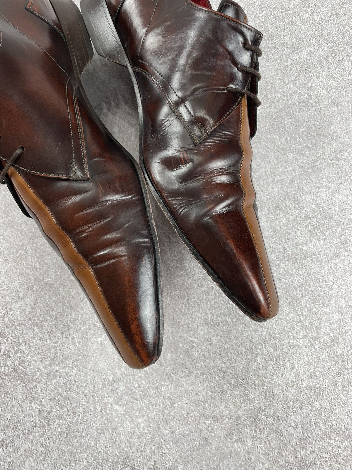 Jeffery West × Vintage × Western Rise Jeffery West Muse Classic Leather Cowboy Shoes Size 9 Size US 9 / EU 42 - 7 Thumbnail