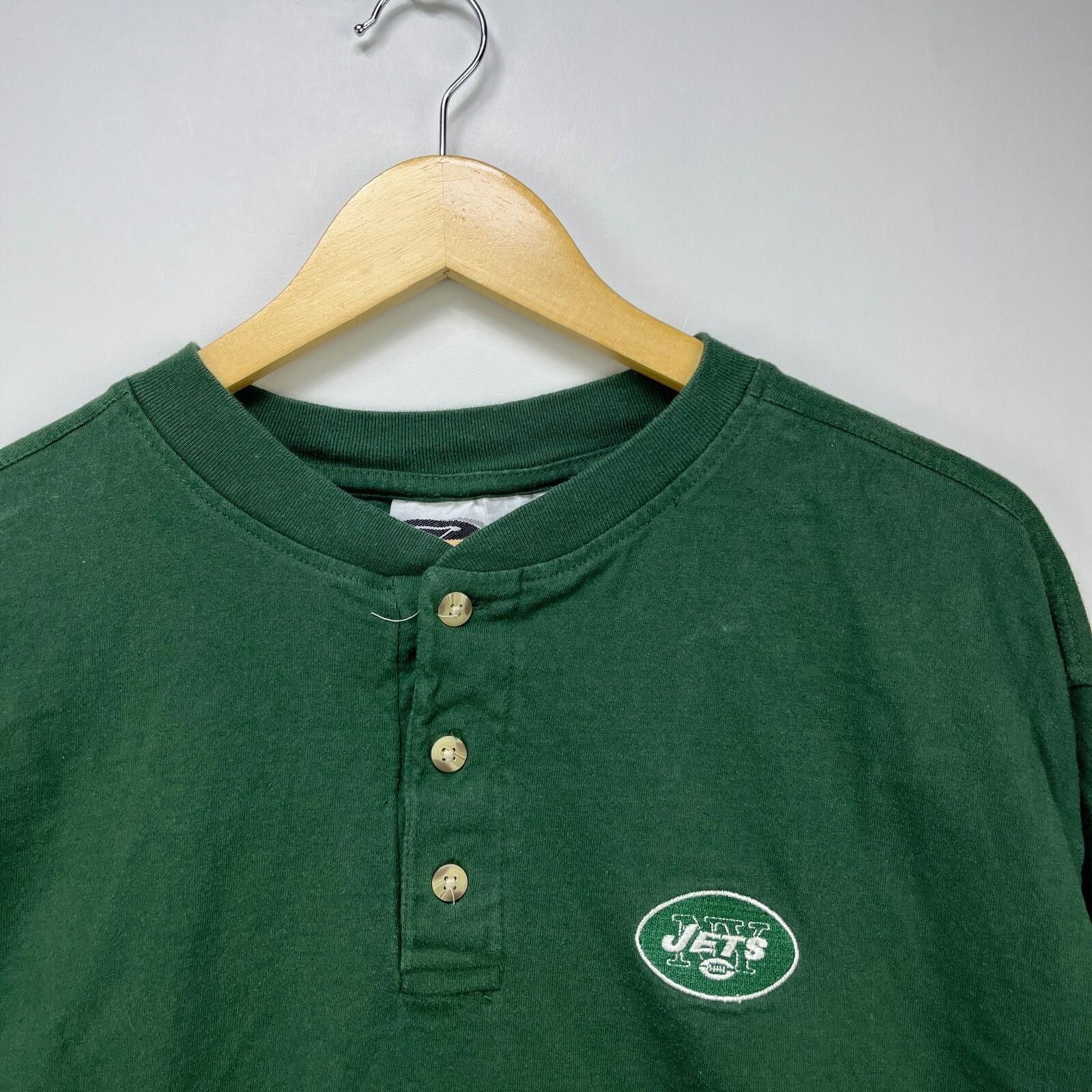 Other Vintage 90s New York Jets Long Sleeve Shirt Large NFL Size ONE SIZE - 3 Thumbnail