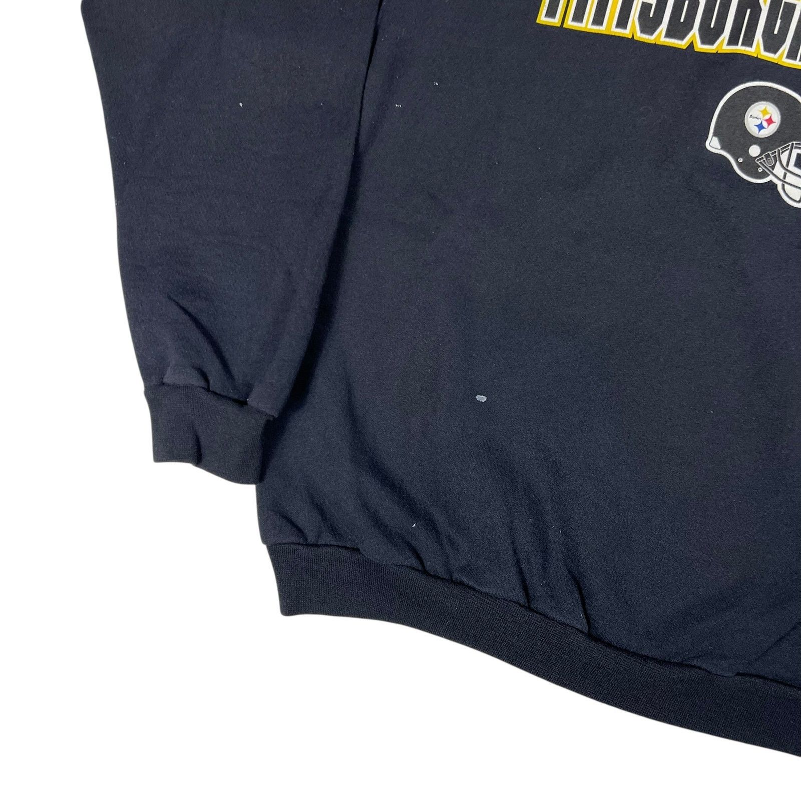 NFL × Vintage Vintage Y2K Pittsburgh Steelers NFL distressed crewneck Size US M / EU 48-50 / 2 - 3 Thumbnail