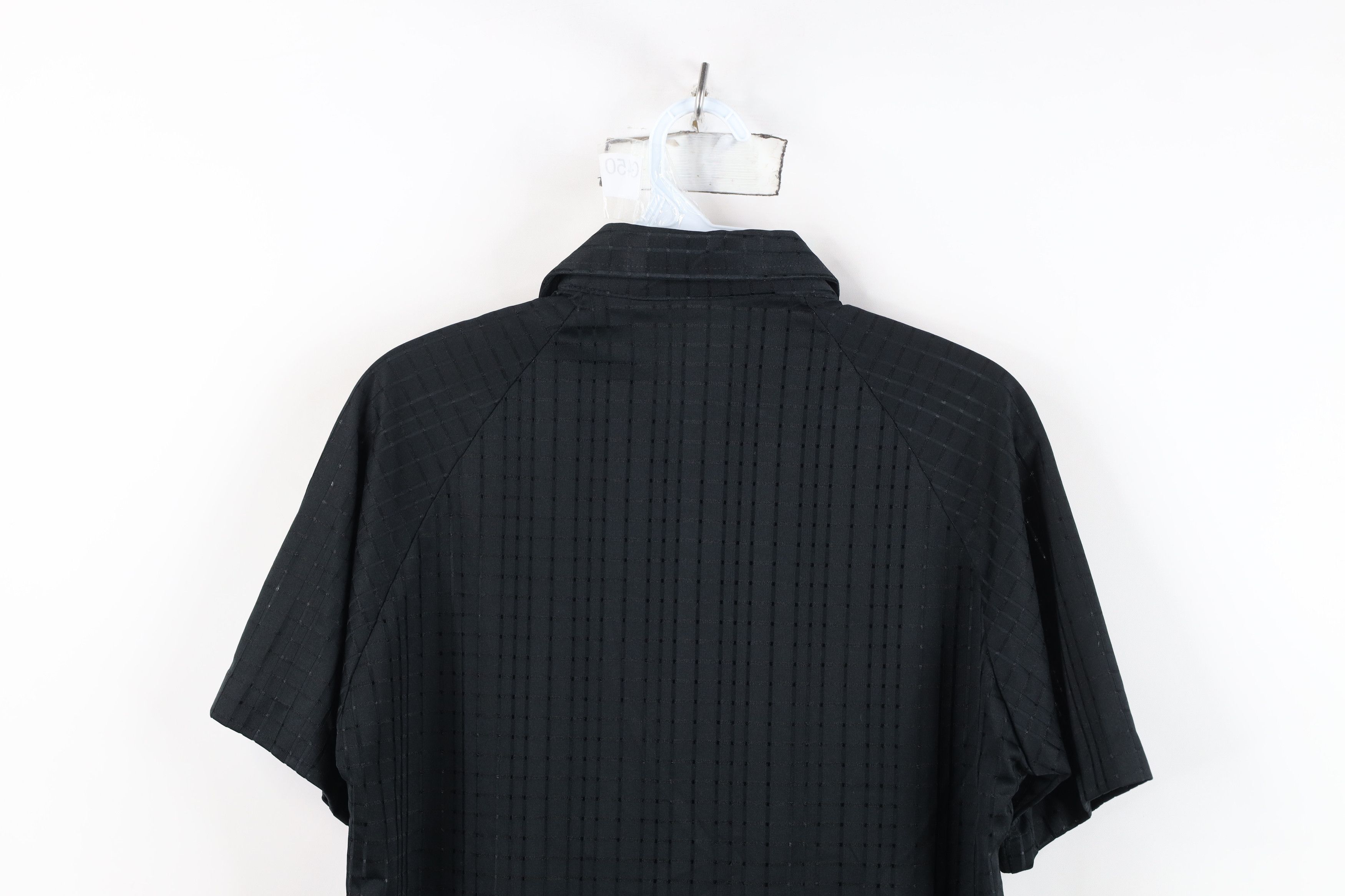 Vintage Vintage 60s 70s Streetwear Collared Polo Shirt Black USA Size US M / EU 48-50 / 2 - 11 Thumbnail