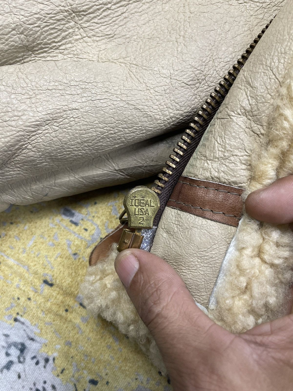 Schott Vtg Schott USAAF Type B-3 Shearling Bombers Size US XXS / EU 40 - 19 Thumbnail