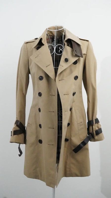 Burberry Burberry Women's Khaki Trench Coat Size XL / US 12-14 / IT 48-50 - 1 Thumbnail