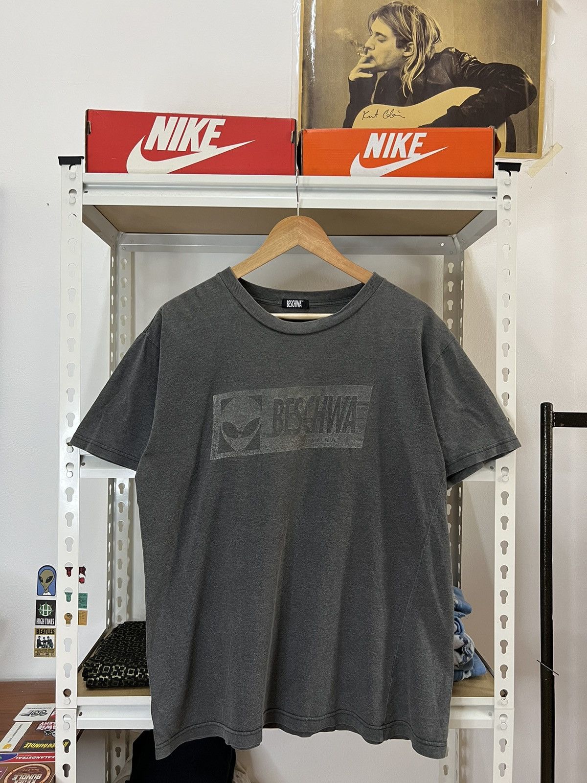 Alien Workshop Vintage 90s Sun faded Beschwa Skateboard Alien Workshop Tee Size US M / EU 48-50 / 2 - 1 Thumbnail