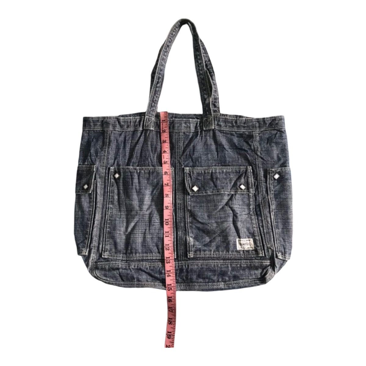 Porter × Porter Classic Tote Bag PORTER Jeans Tokyo Japan Size ONE SIZE - 11 Thumbnail