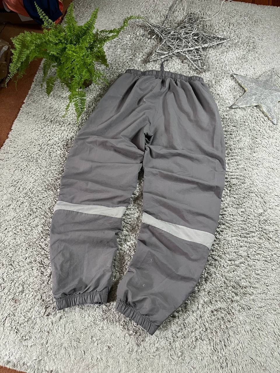 Nike × Vintage 00s Nike Vintage Pants Streetwear Logo Swoosh Rare Size US 35 - 6 Thumbnail
