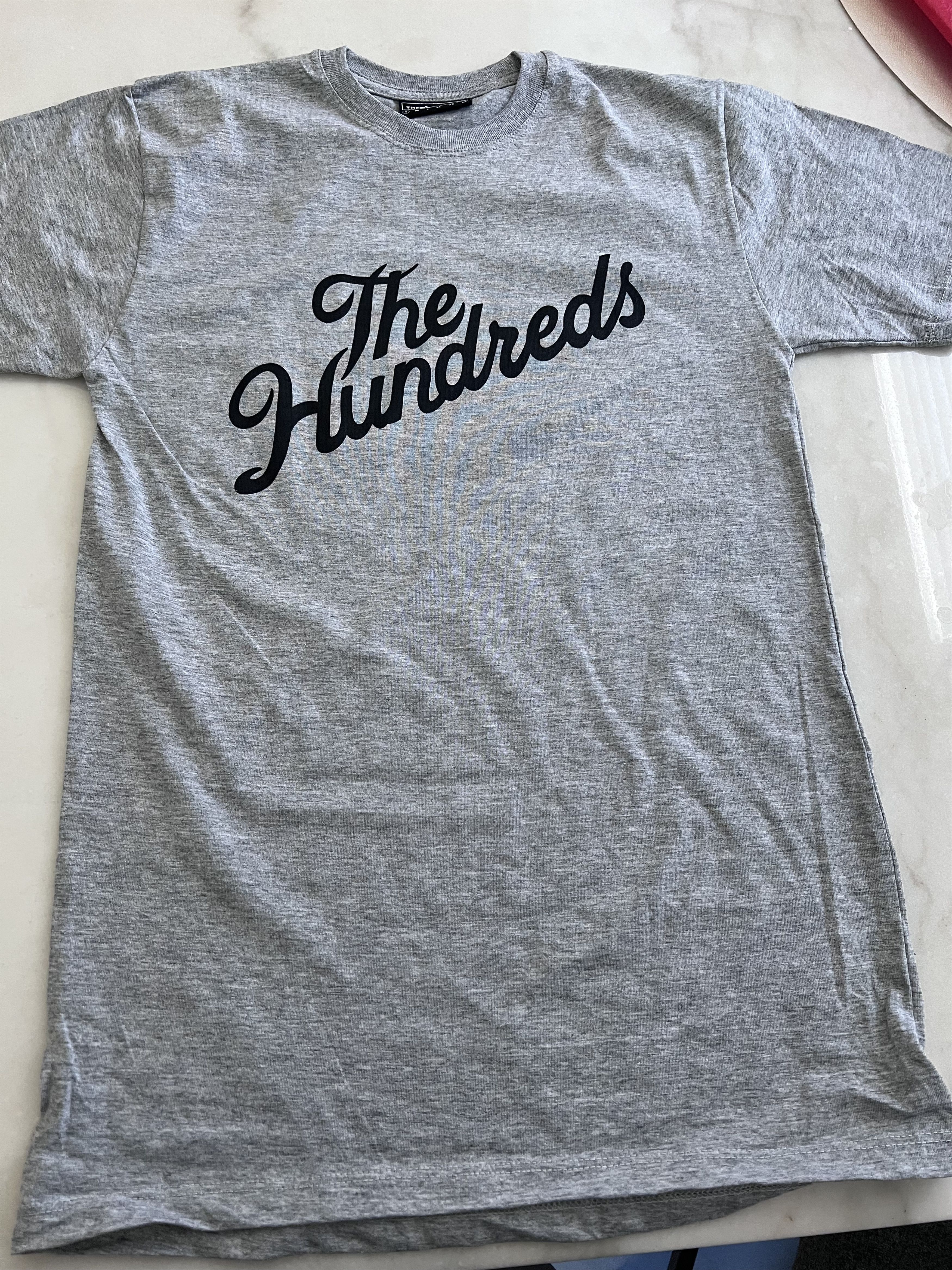 The Hundreds The Hundreds Slant Crest Script Logo Gray Size US S / EU 44-46 / 1 - 1 Thumbnail