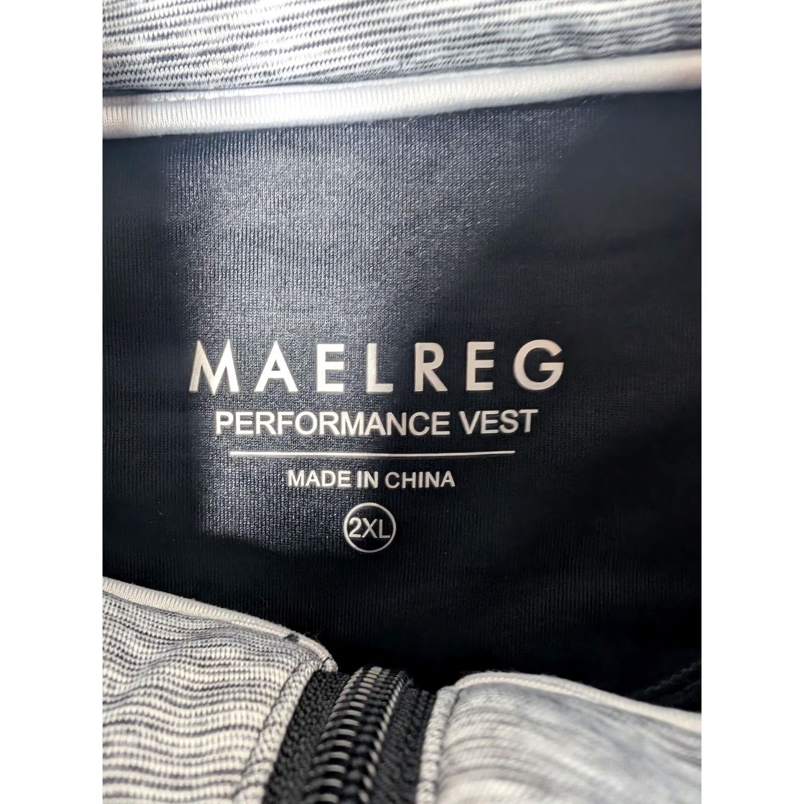 Vintage Maelreg Vest Mens 2XL Black Performance 1/4 Zip Sleeveless Lightweight Athletic Shirt Size US XXL / EU 58 / 5 - 4 Thumbnail
