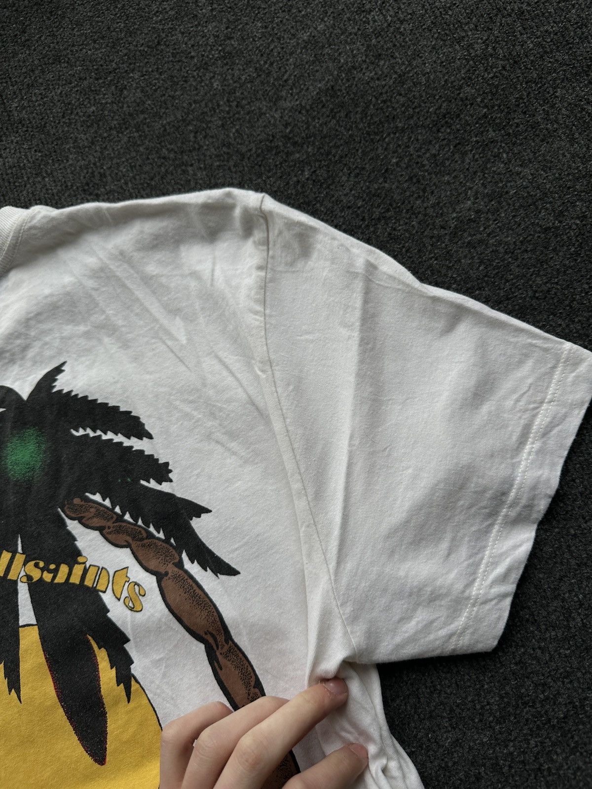 Allsaints 🚨ALLSAINTS WHITE SURF T-SHIRT LUXURY OPIUM Y2K LUXURY Size US M / EU 48-50 / 2 - 16 Thumbnail