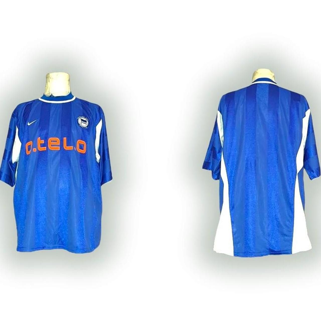 Nike Hertha BSC Berlin Germany 2000 2001 Home Shirt Jersey Size US XL / EU 56 / 4 - 5 Thumbnail