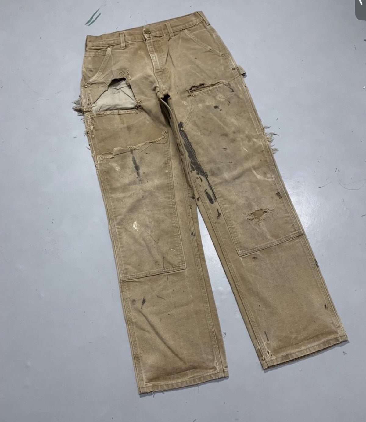 Carhartt Vintage carhartt double knee denim Size US 30 / EU 46 - 1 Thumbnail