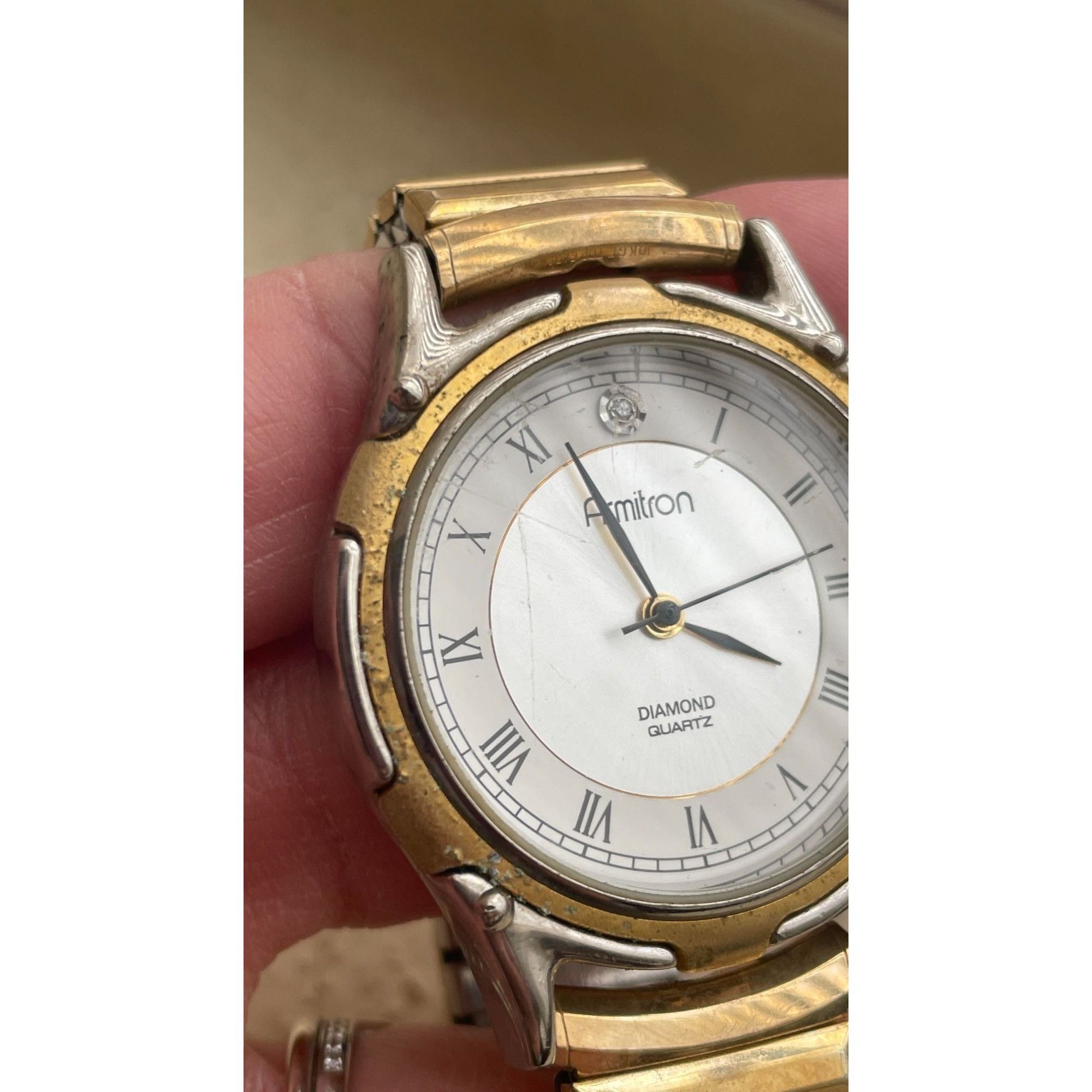 Other Armitron Diamond Quartz Watch (Untested/Can be for parts) Size ONE SIZE - 4 Thumbnail