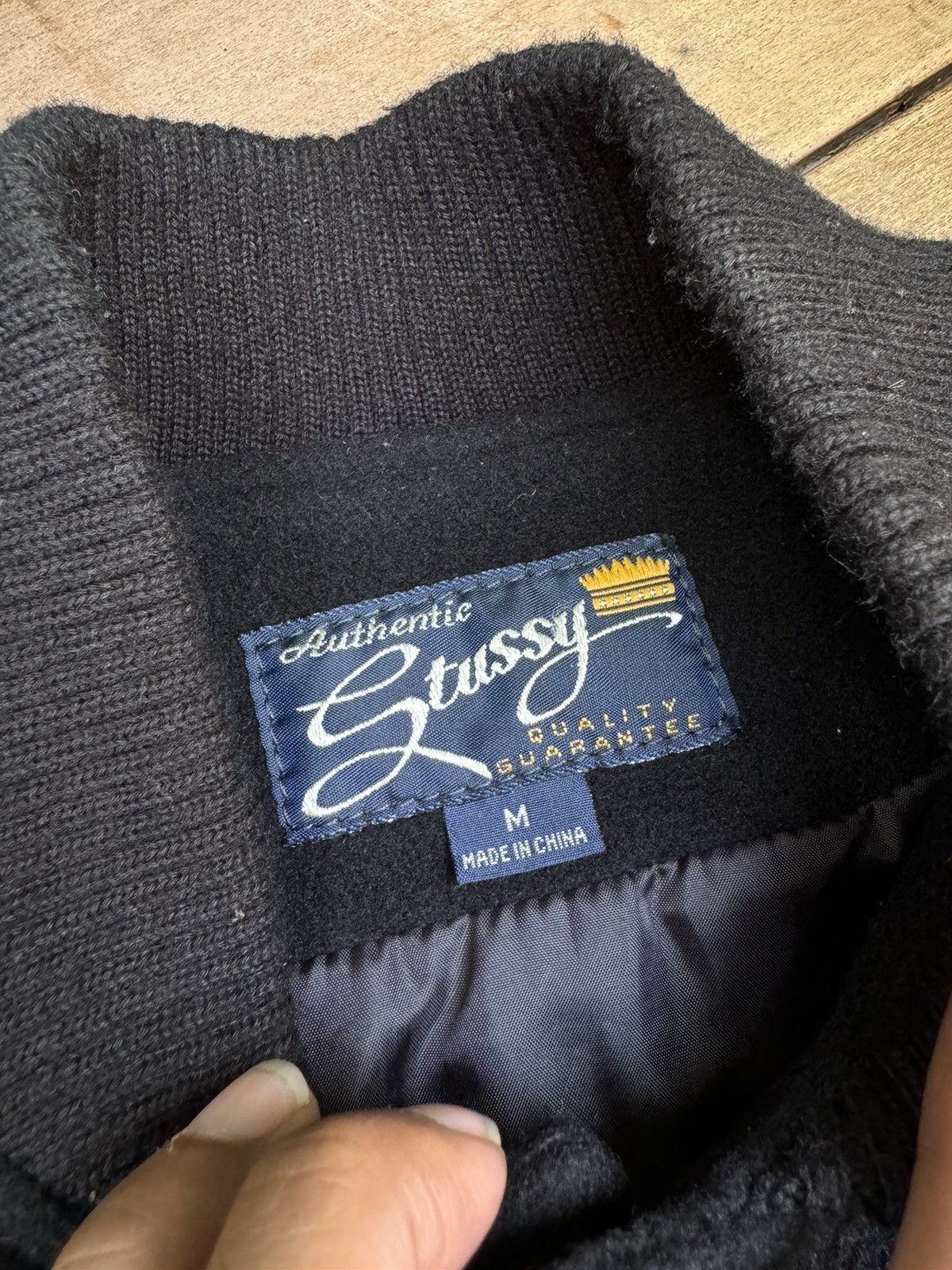 Stussy × Vintage VINTAGE STUSSY 90s IRIE ROOTS BOMBER JACKET Size US M / EU 48-50 / 2 - 7 Thumbnail