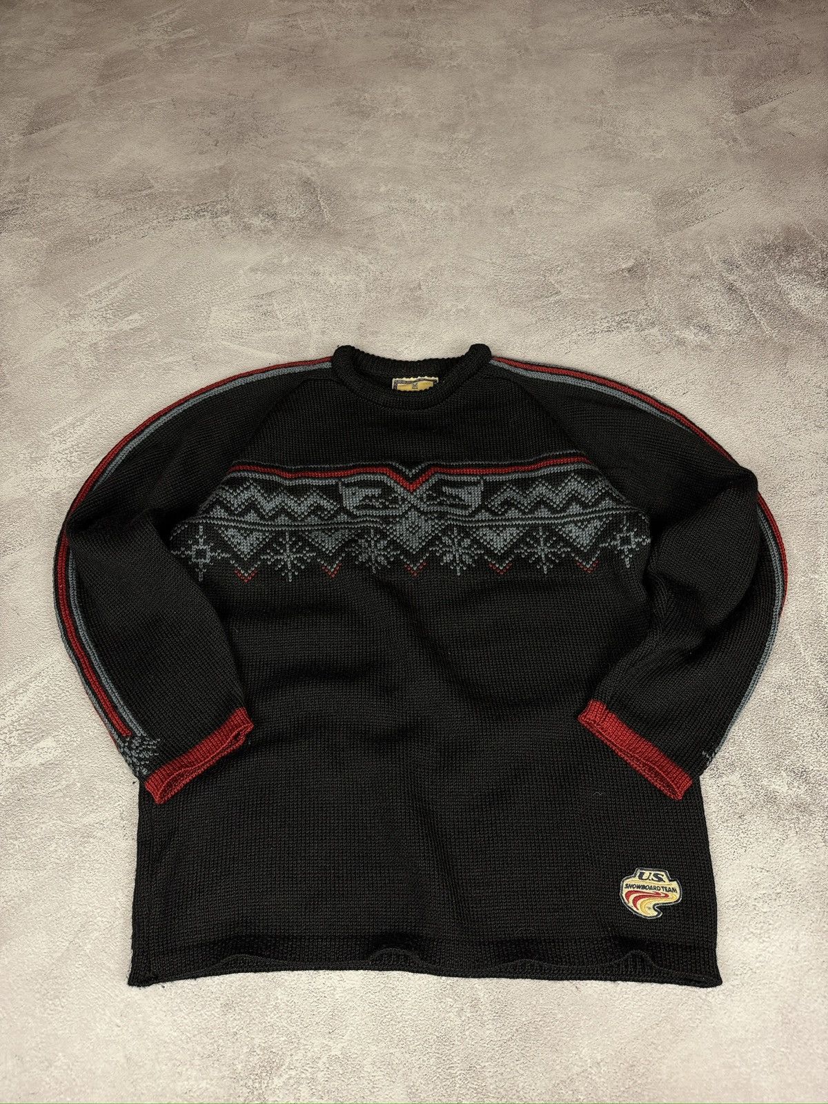 Dale Of Norway Vintage Dale of Norway x U.S. Snowboard Team Wool Sweater Size US L / EU 52-54 / 3 - 1 Thumbnail