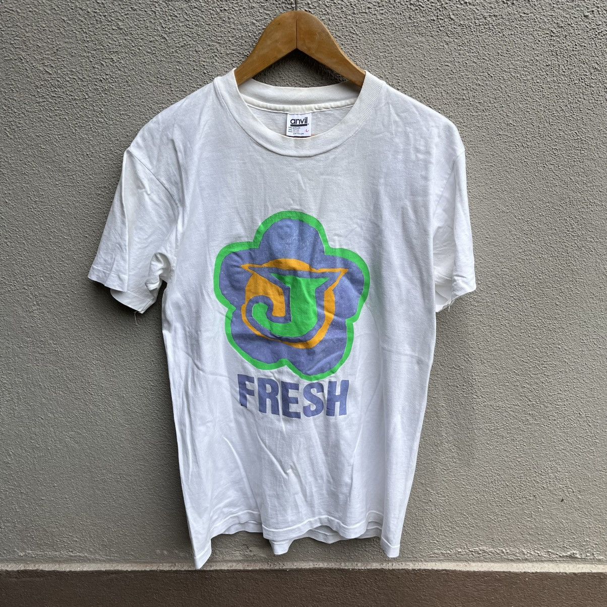 Freshjive Vintage rare 90s FRESHJIVE usa tee rave acid house Size US M / EU 48-50 / 2 - 1 Thumbnail