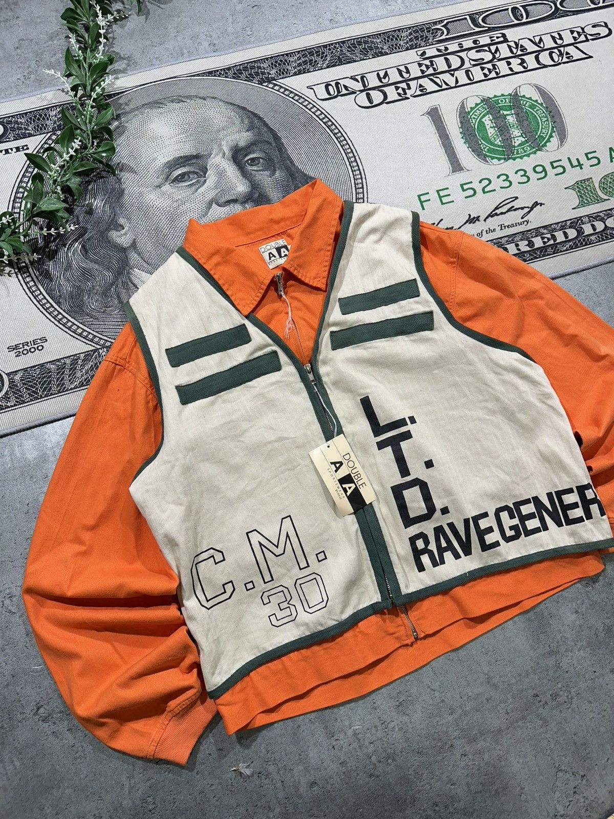 Japanese Brand Rare Vintage Japanese Rave Generation Utility Vest Jacket Size US L / EU 52-54 / 3 - 6 Thumbnail